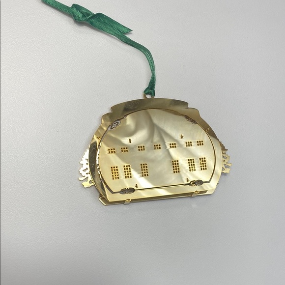 2003 White House Historical Association Ornement Gold and Red Holiday Ornament - Picture 8 of 10
